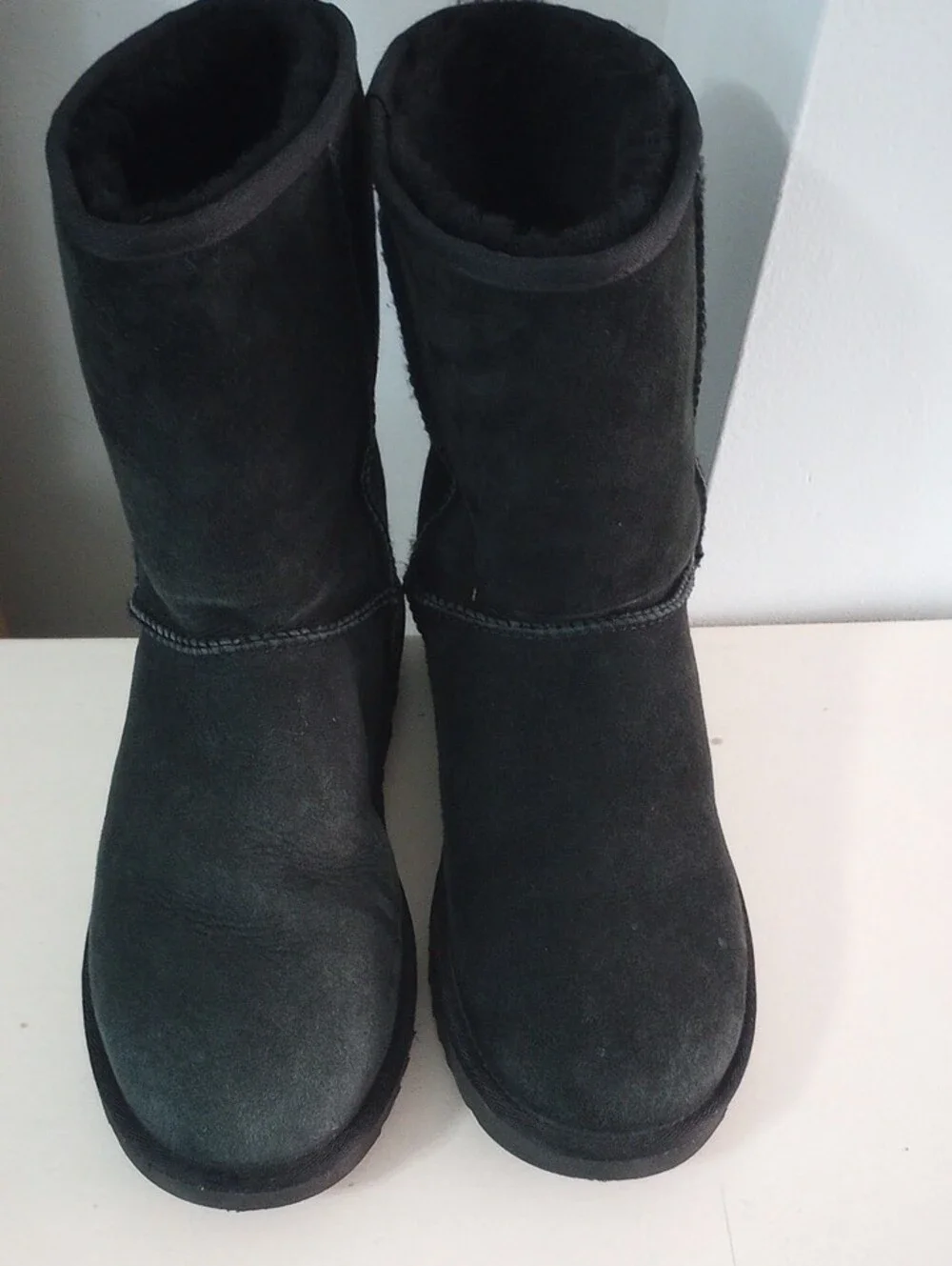 UGG Cozy Black Winter Boots Size 11